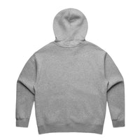 Women's Relax Zip Hoodie |  Arena Custom Blanks - Arena Prints - Back - Athletic Heather - Grey