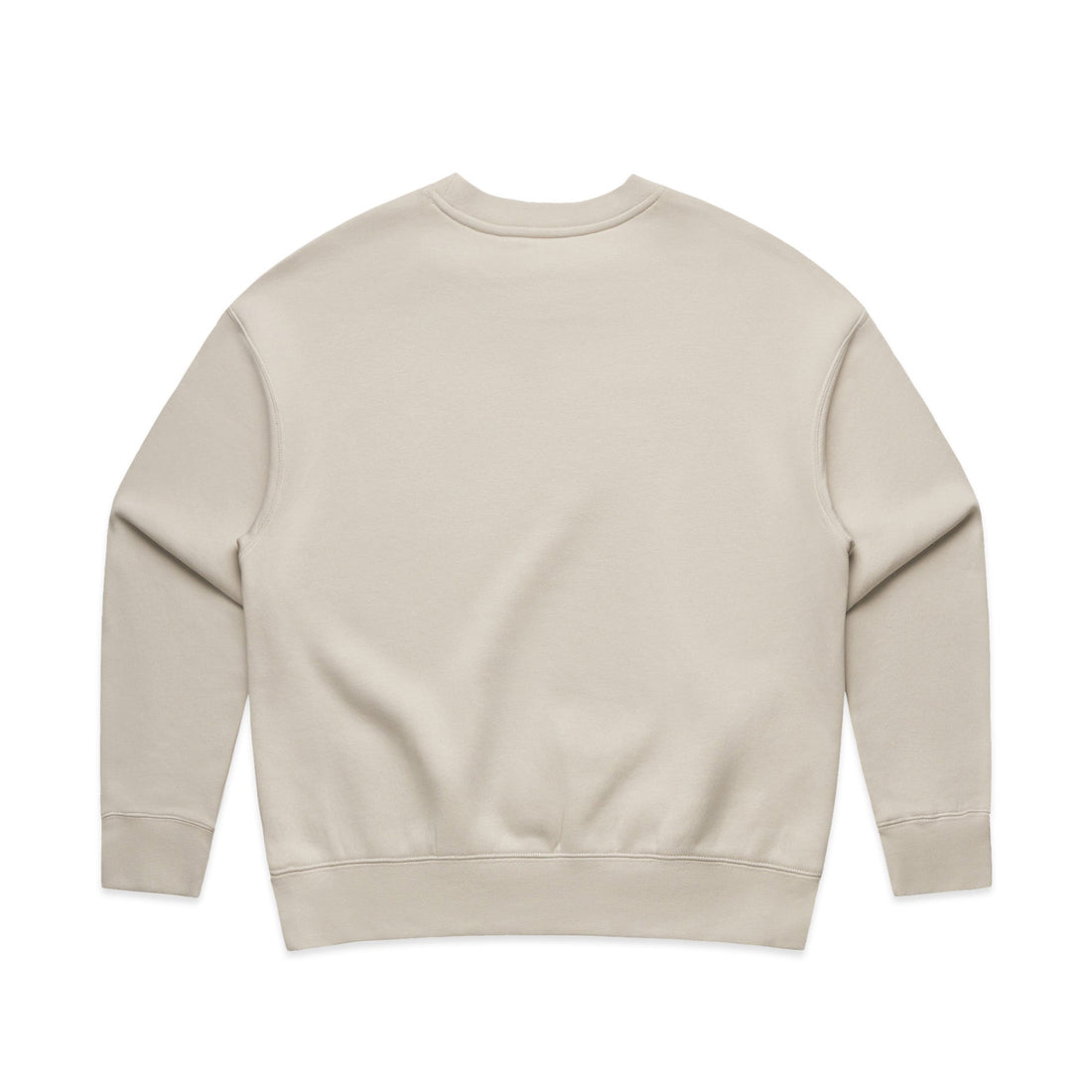 Women's Relaxed Crew | Arena Custom Blanks - Arena Prints - Back - Bone - Cream