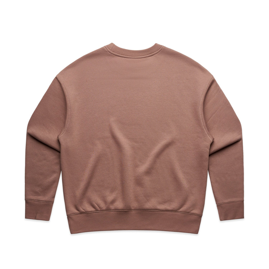 Women's Relaxed Crew | Arena Custom Blanks - Arena Prints - Back - Hazy Pink - Pink