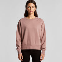 Women's Relaxed Crew | Arena Custom Blanks - Arena Prints - Modeled Shot - Front