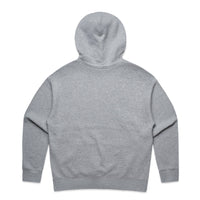 Women's Relaxed Hoodie | Arena Custom Blanks - Arena Prints - Back - Athletic Heather - Grey