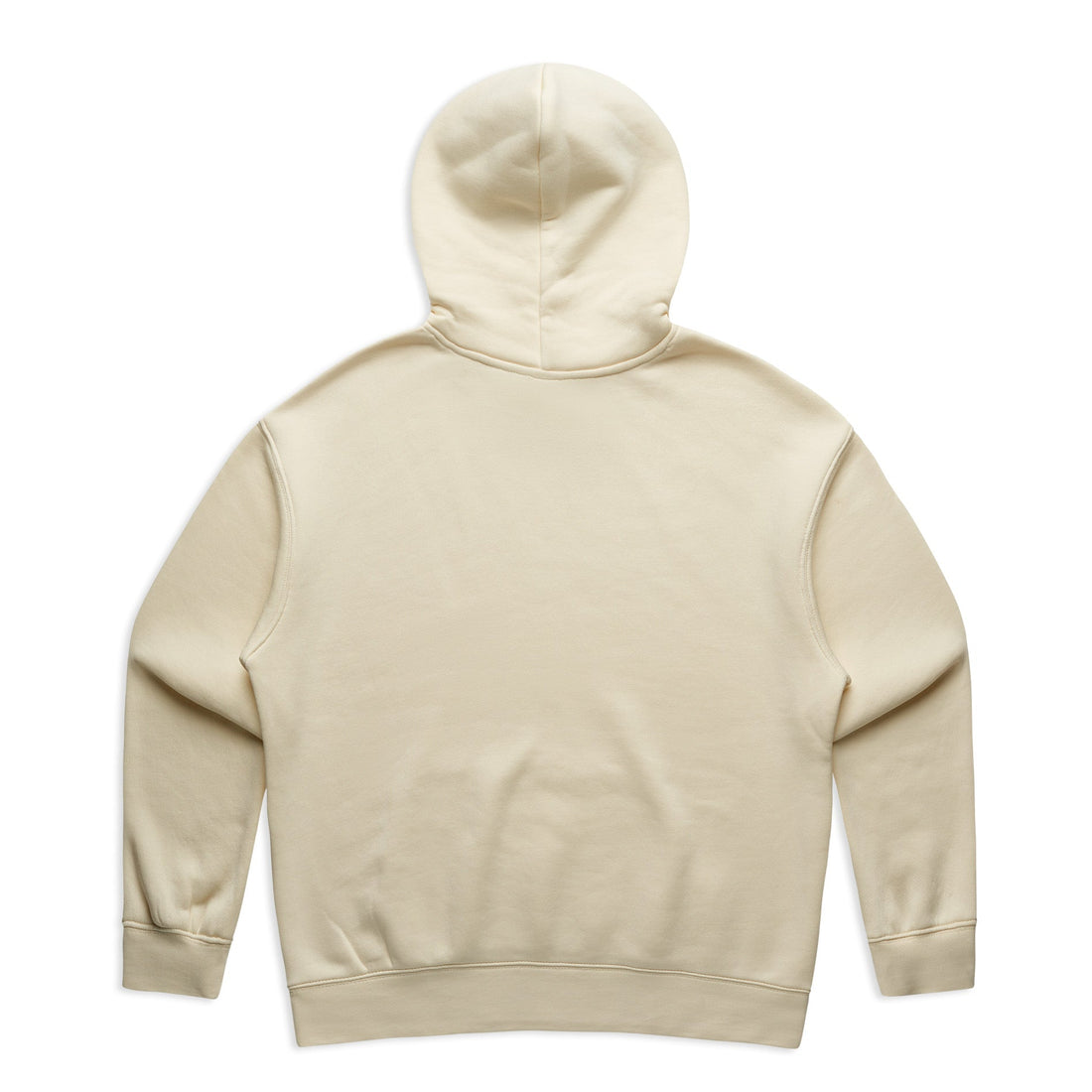 Women's Relaxed Hoodie | Arena Custom Blanks - Arena Prints - Back - Butter - Yellow