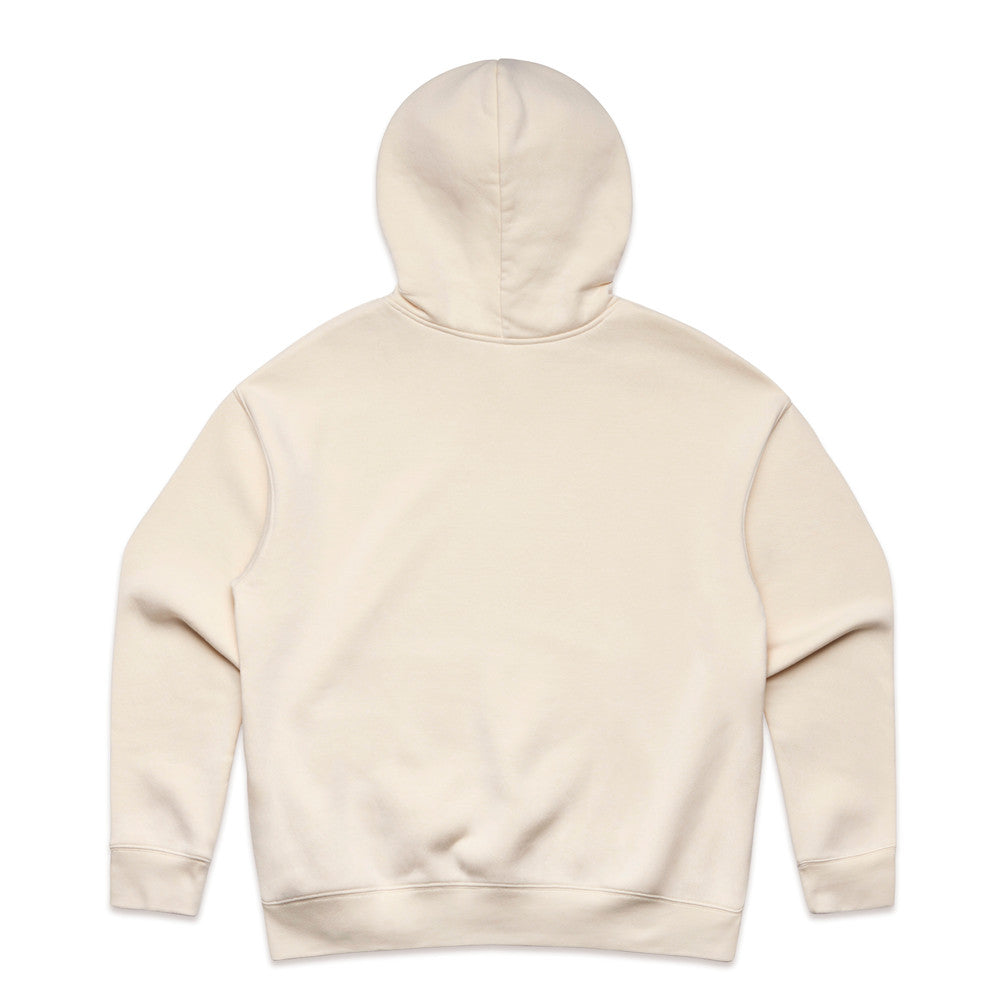 Women's Relaxed Hoodie | Arena Custom Blanks - Arena Prints - Back - Ecru - Cream