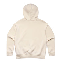Women's Relaxed Hoodie | Arena Custom Blanks - Arena Prints - Back - Ecru - Cream