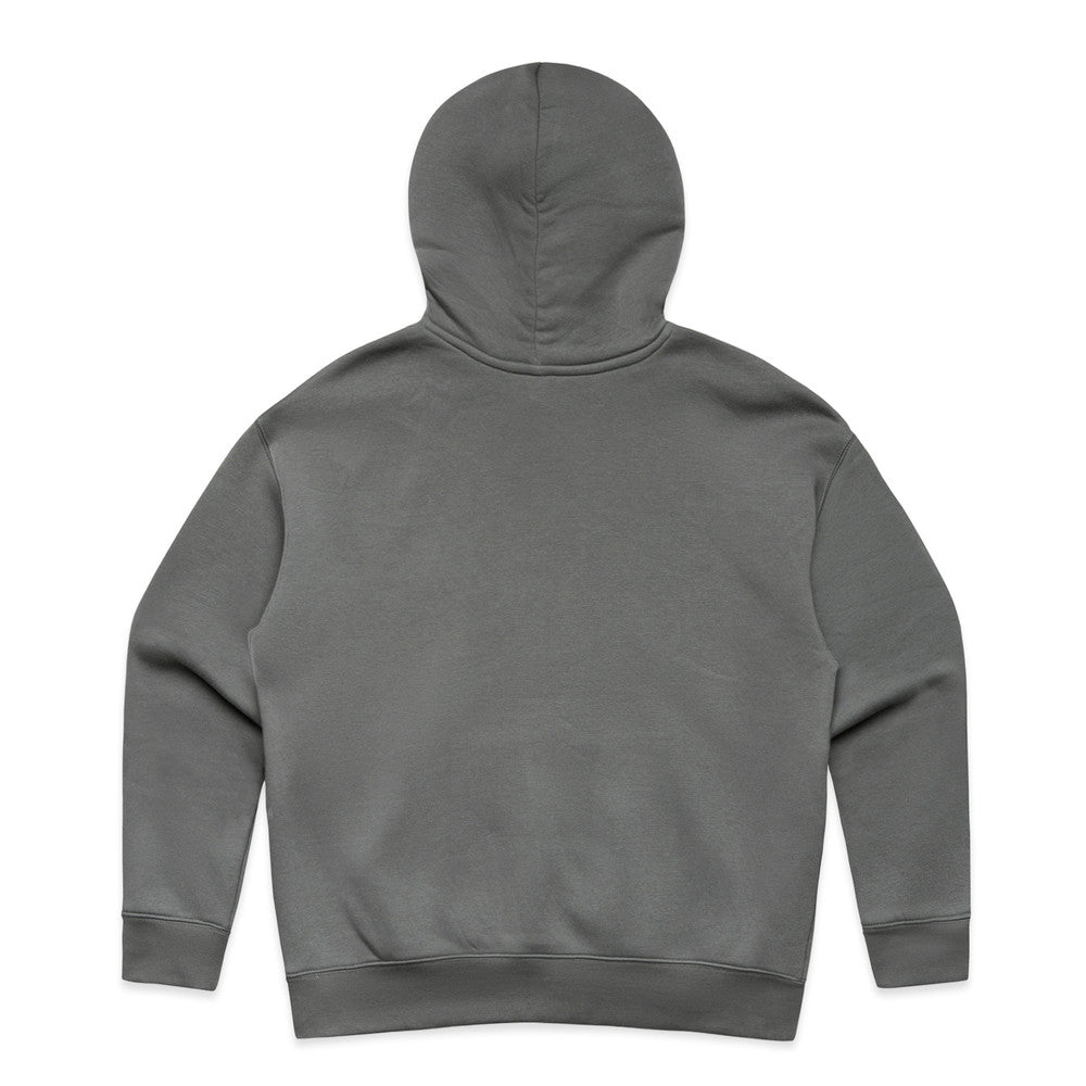 Women's Relaxed Hoodie | Arena Custom Blanks - Arena Prints - Back - Shadow - Grey