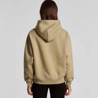 Women's Relaxed Hoodie | Arena Custom Blanks - Arena Prints - Modeled Shot - Back 