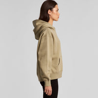 Women's Relaxed Hoodie | Arena Custom Blanks - Arena Prints - Modeled Shot - Side 