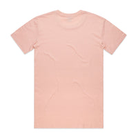 Men's Staple Tee | Arena Custom Blanks - Arena Prints - Back - Pale Pink - Pink