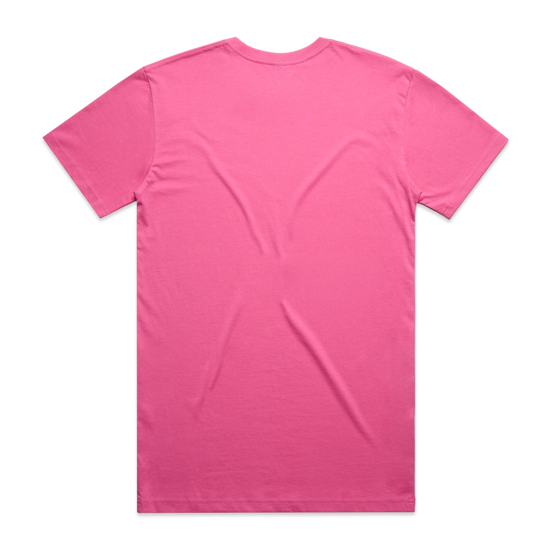 Men's Staple Tee | Arena Custom Blanks - Arena Prints - Back - Charity Pink - Pink
