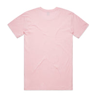 Men's Staple Tee | Arena Custom Blanks - Arena Prints - Back - Pink