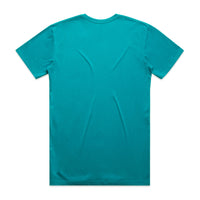 Men's Staple Tee | Arena Custom Blanks - Arena Prints - Back - Charlotte - Blue