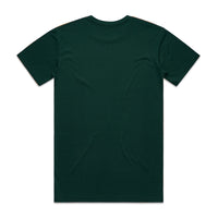 Men's Staple Tee | Arena Custom Blanks - Arena Prints - Back - Pine Green - Green