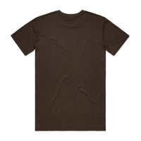 Men's Staple Tee | Arena Custom Blanks - Arena Prints - Back - Dark Chocolate - Brown