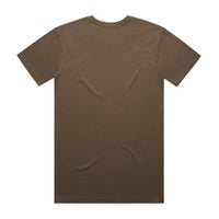 Men's Staple Tee | Arena Custom Blanks - Arena Prints - Back - Walnut - Brown