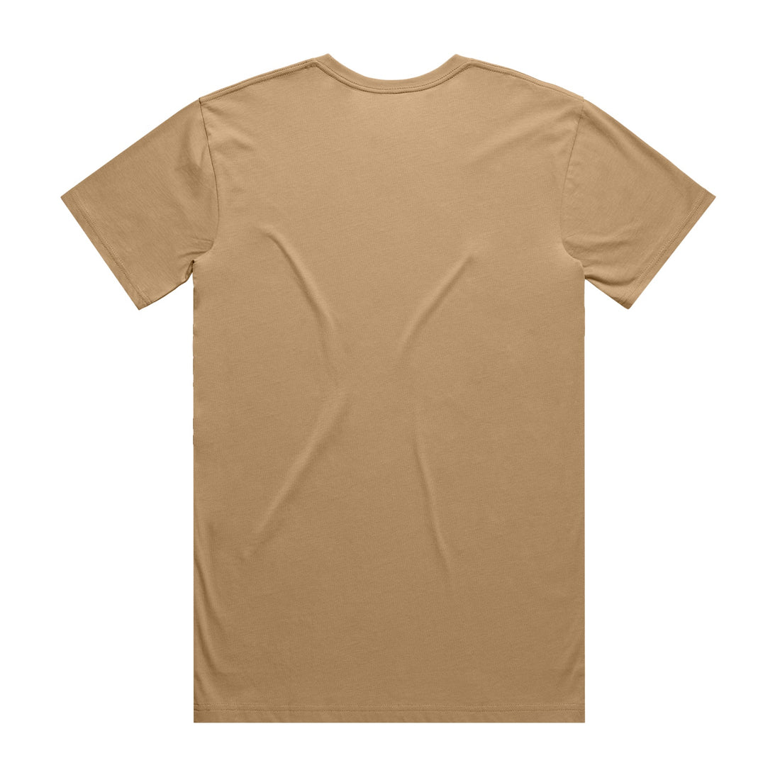 Men's Staple Tee | Arena Custom Blanks - Arena Prints - Back - Khaki - Tan