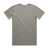Men's Staple Tee | Arena Custom Blanks - Arena Prints - Back - Granite - Grey