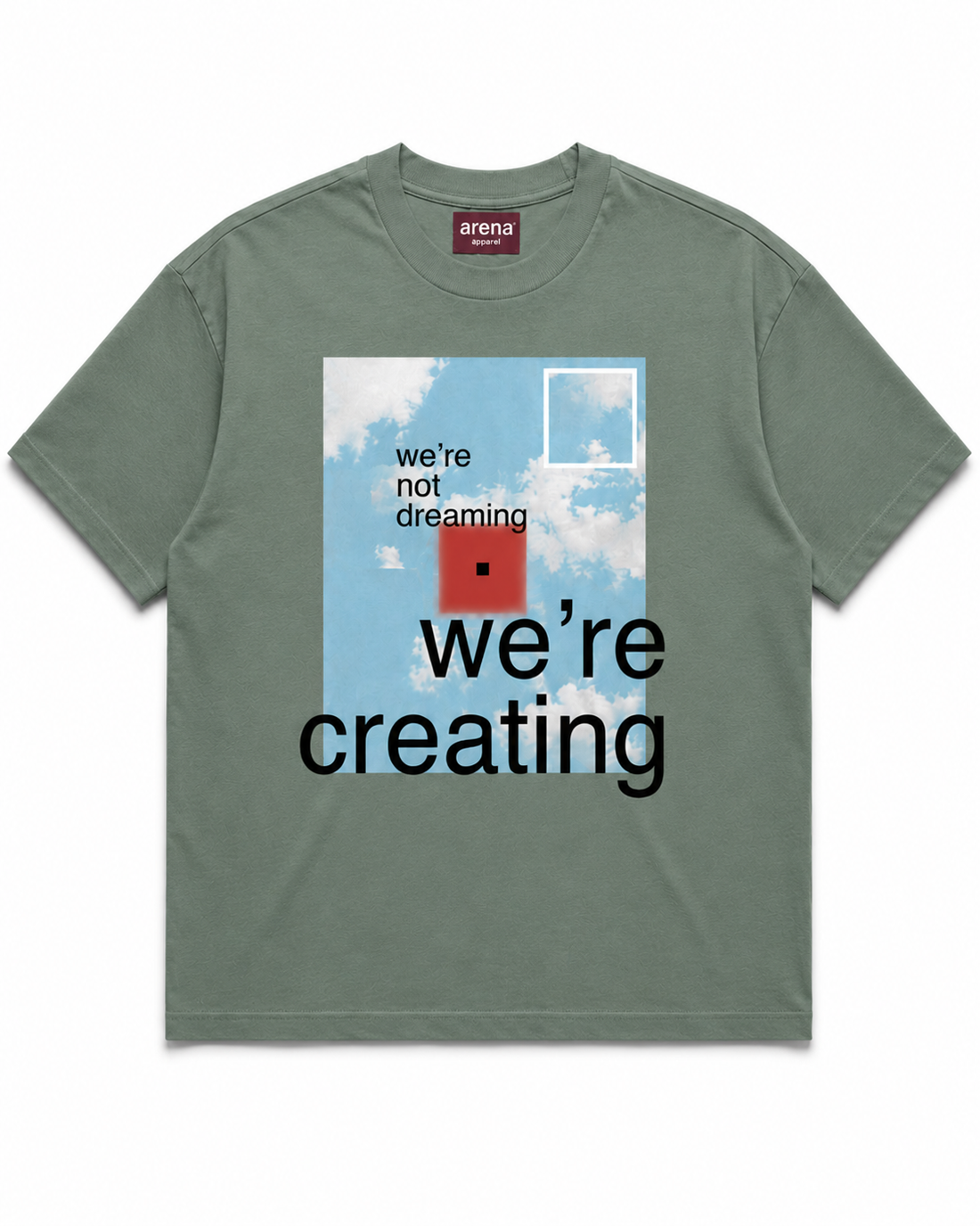 We're Not Dreaming Box Tee | Arena Apparel